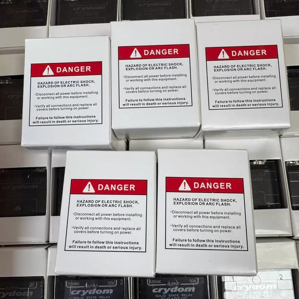 ELS4850S Crydom 50A 530VAC 32VDC Solid State Relay ELS4850S Crydom 50A 530VAC 32VDC Solid State Relay