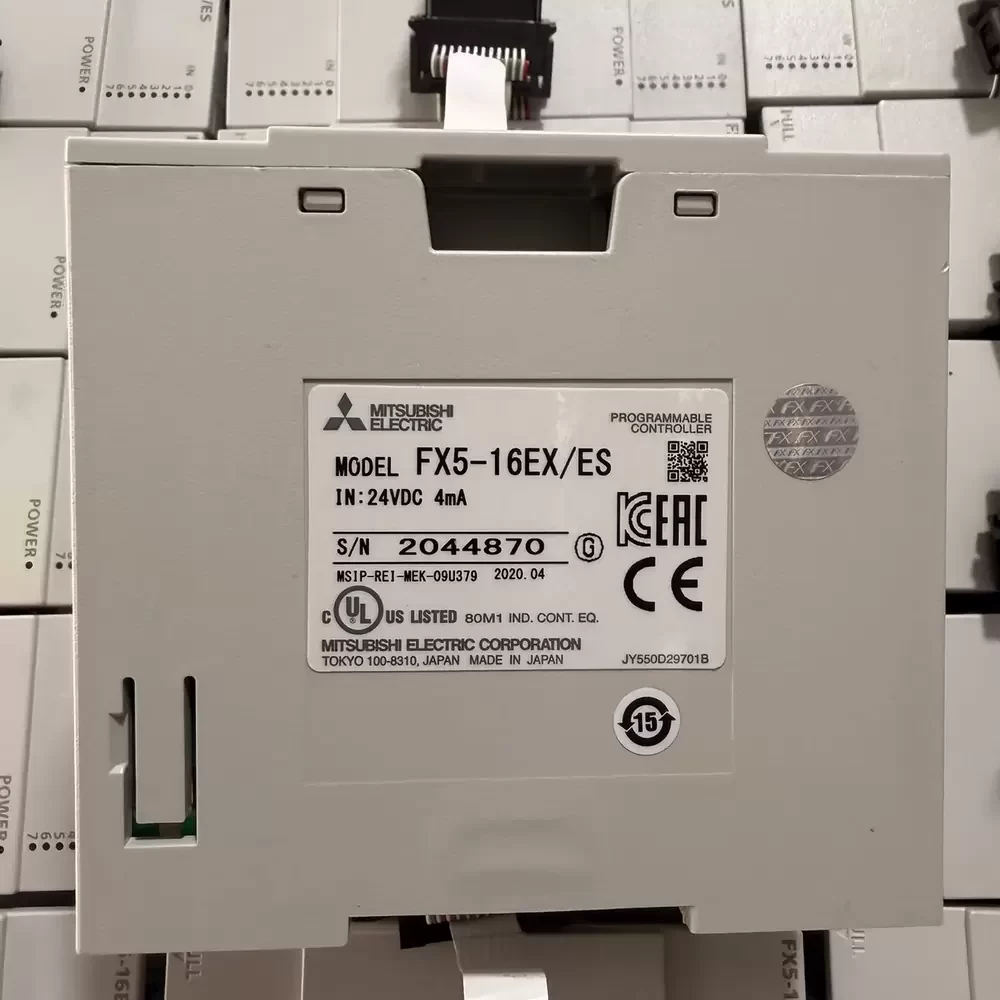 FX5-16EX/ES Mitsubishi 24VDC 16-Point PLC Input Module
