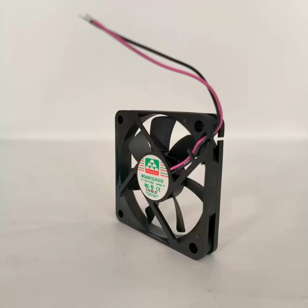 MGA6012LR-O10C Protechnic 12VDC 60x60x10mm DC Axial Fan MGA6012LR-O10C Protechnic 12VDC 60x60x10mm DC Axial Fan