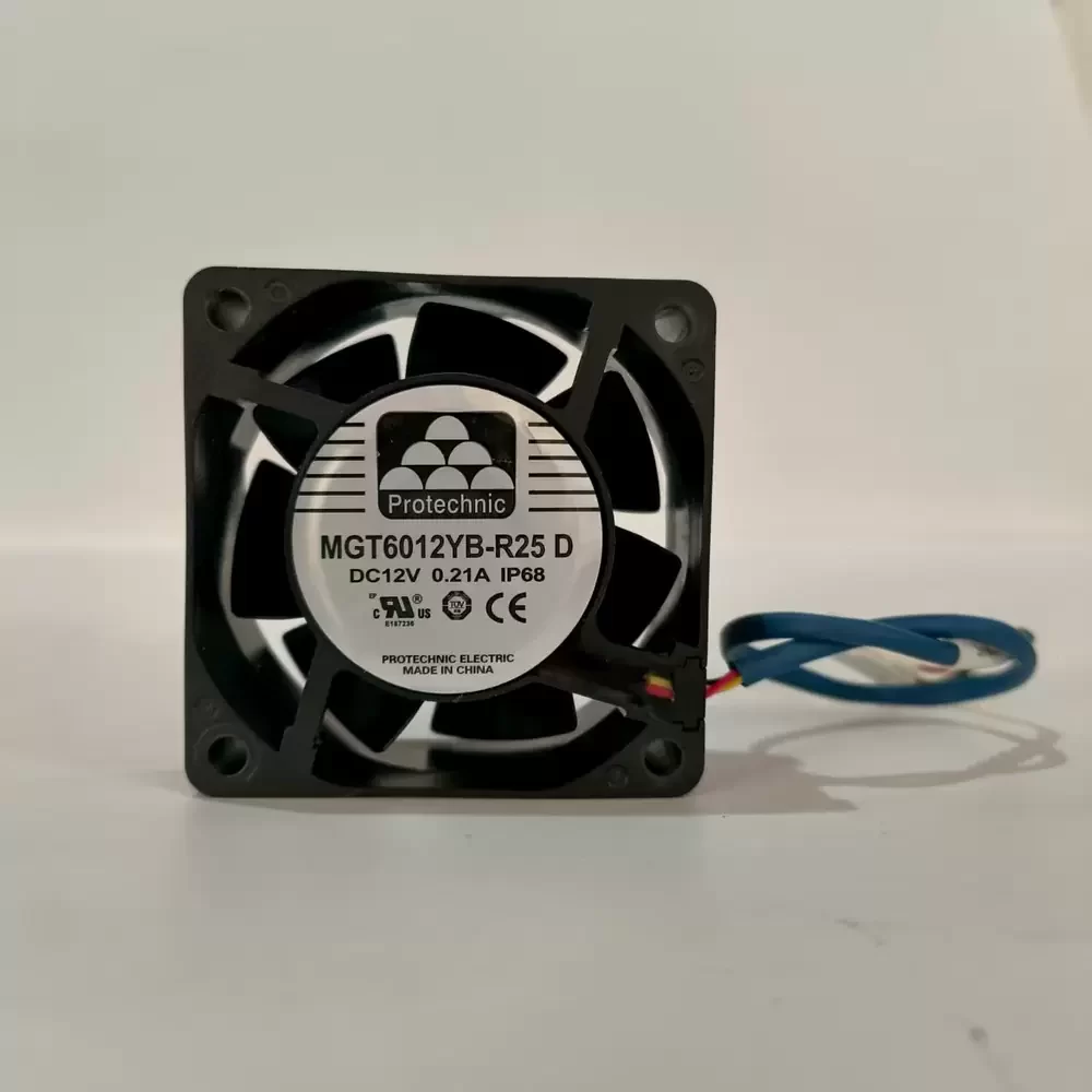 MGT6012YB-R25D Protechnic 12VDC 60x60x25mm Cooling Fan