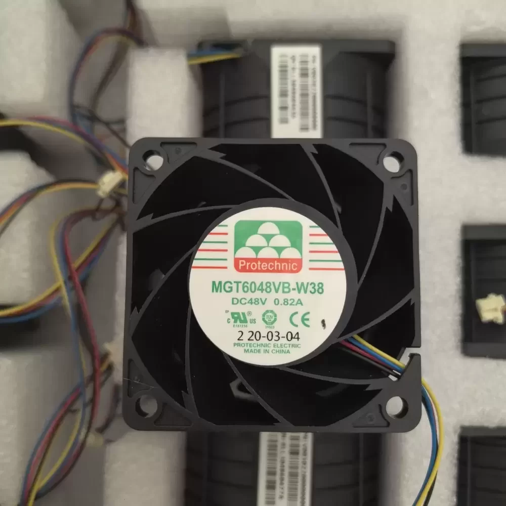 MGT6048VB-W38 Protechnic 48VDC 0.82A 60x60x38mm Cooling Fan