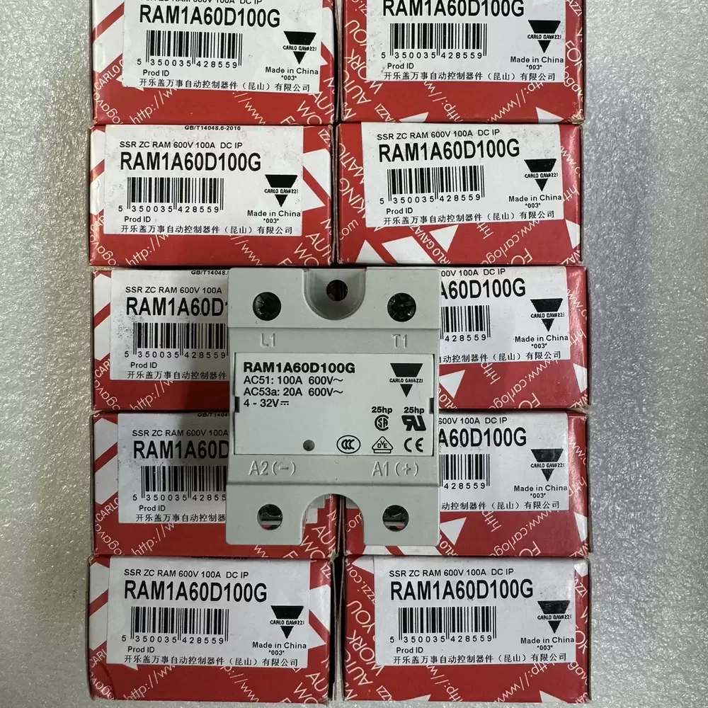 RAM1A60D100G Carlo Gavazzi 660VAC 100A Solid State Relay