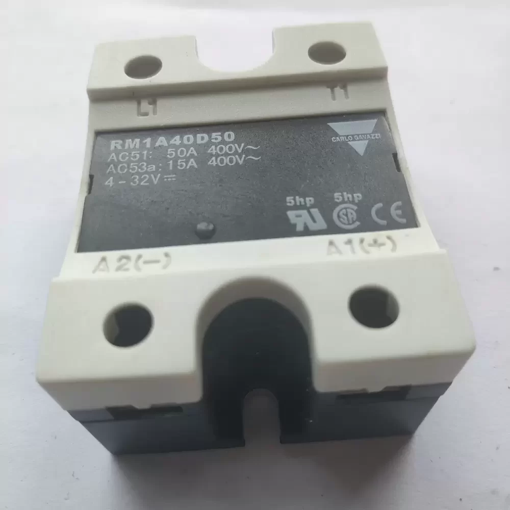 RM1A40A50 Carlo Gavazzi 440VAC 50A Solid State Relay RM1A40A50 Carlo Gavazzi 440VAC 50A Solid State Relay