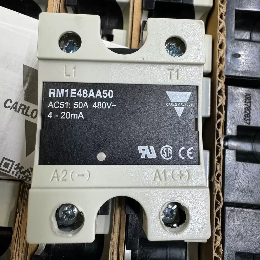 RM1E40AA50 Carlo Gavazzi 460VAC 50A Solid State Relay